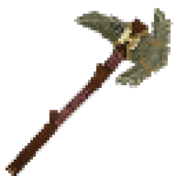 Stone Trork Battleaxe